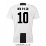 Camiseta Juventus Jugador del Piero Primera Barata 2018-2019