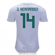 Camiseta Mexico Jugador J.hernandez Segunda Barata 2018