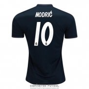 Camiseta Real Madrid Jugador Modric Segunda Barata 2018-2019