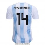 Camiseta Argentina Jugador Mascherano Primera Barata 2018