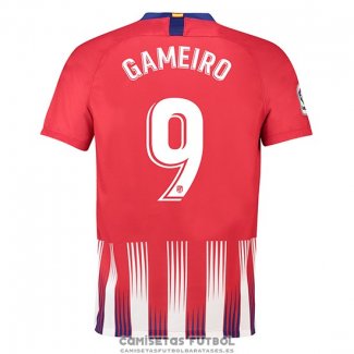 Camiseta Atletico Madrid Jugador Gameiro Primera Barata 2018-2019