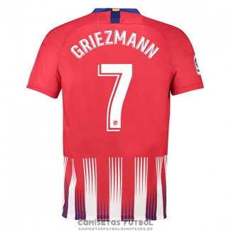 Camiseta Atletico Madrid Jugador Griezmann Primera Barata 2018-2019