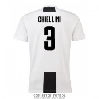 Camiseta Juventus Jugador Chiellini Primera Barata 2018-2019