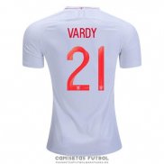 Camiseta Inglaterra Jugador Vardy Primera Barata 2018