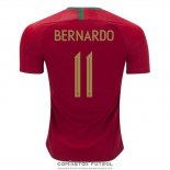Camiseta Portugal Jugador Bernardo Primera Barata 2018
