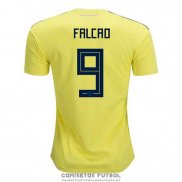Camiseta Colombia Jugador Falcao Primera Barata 2018