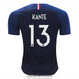 Camiseta Francia Jugador Kante Primera Barata 2018