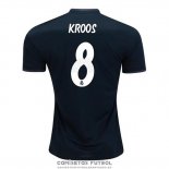 Camiseta Real Madrid Jugador Kroos Segunda Barata 2018-2019